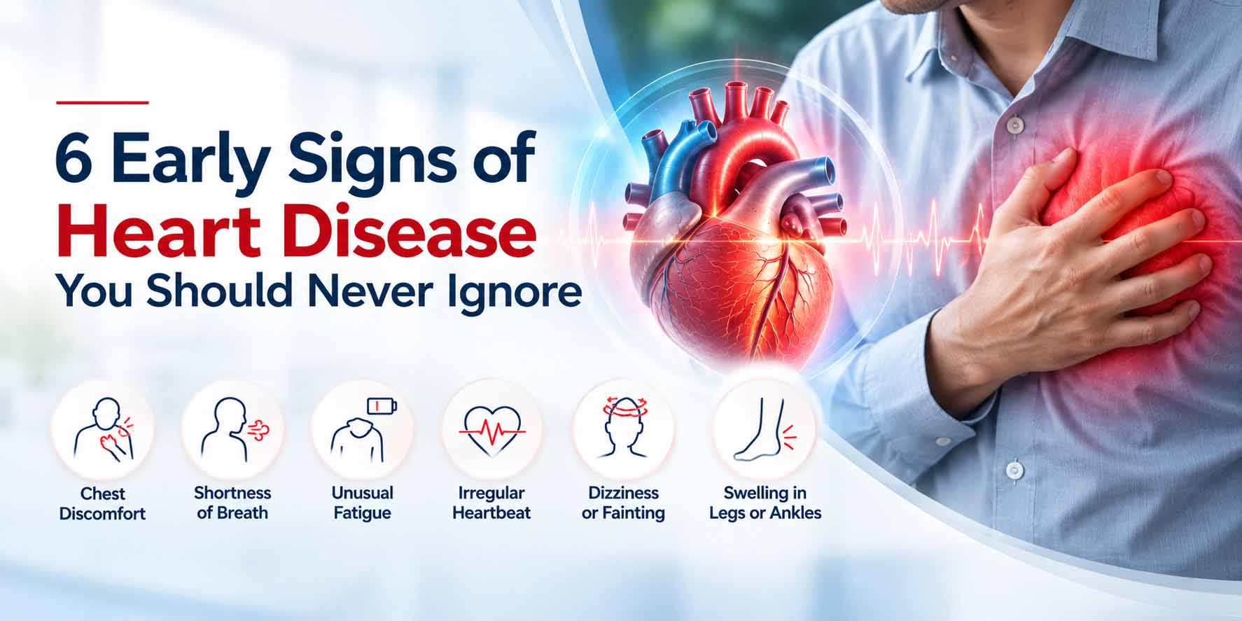 6 Early Signs of Heart Disease You Should Never Ignore